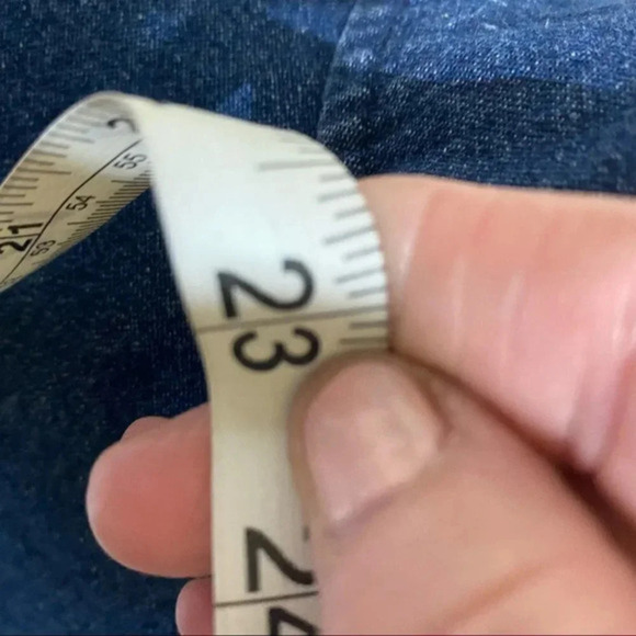 Denim & Co.‎ 1X grannycore jean jacket with embroidered multicolor flowers - Picture 7 of 7